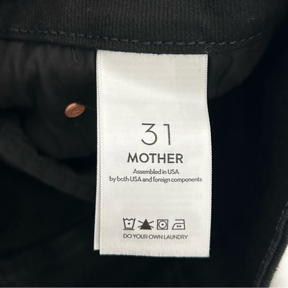 Mother High Waisted Looker Skimp jeans Lasting Impression 31 - Picture 11 of 13